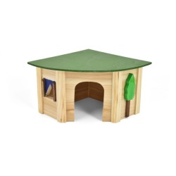 CASETA ROEDORES VILLAGE CORNER 19x15x11cm NAYECO