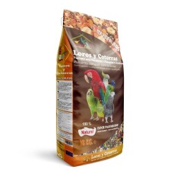 LOROS CON FRUTAS 18 KG. FAUNAMIX