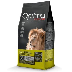 OPTIMA NOVA CAT HAIRBALL 6 KG.