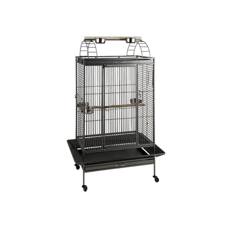 JAULA GRANDE LORO 892 GRIS