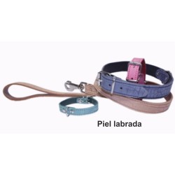 RAMAL PIEL LABRADO 13X100 ROJO