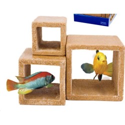 CUBOS ESCONDITE 3 UDS.(6X6 8X8 10,2X10,2 CM.)