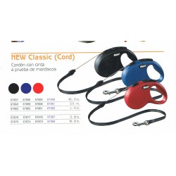 FLEXI NUEVO CLASSIC XS Cordon 3mts. Rojo
