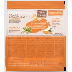 NATURES VARIETY HEALTHY GRAIN PUPPY MINI POLLO 600gr